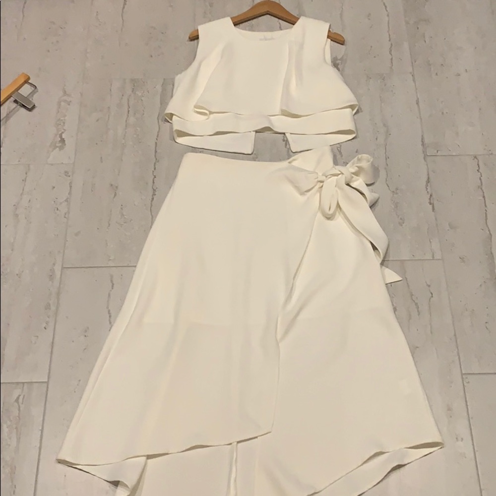 Top and skirt set